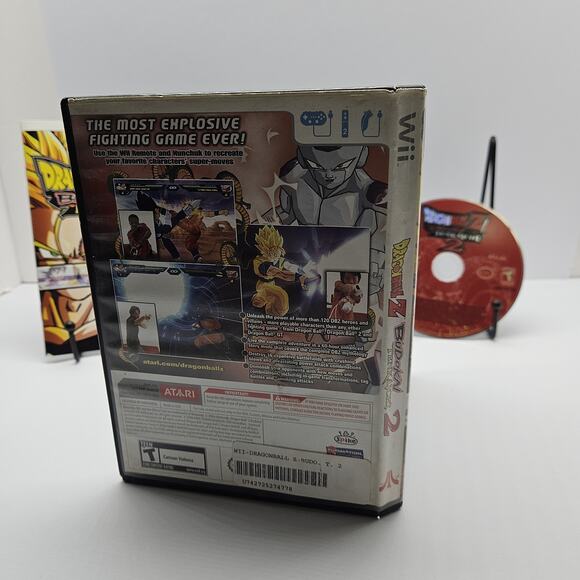 Dragon Ball Z Budokai Tenkaichi 2 - Nintendo Wii - Complete CIB - Picture 5 of 6